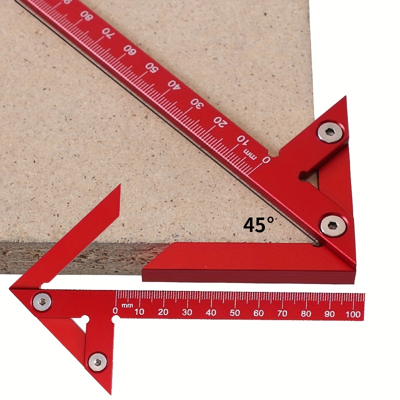 Woodworking Gauge - Penggaris Penanda Sudut 45/90 Derajat, Penggaris