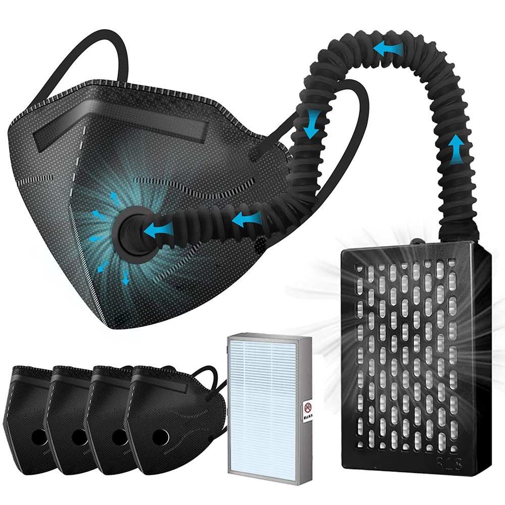 Woodworking Respirator - Masker KN95 elektrik dengan Respirator pemurni