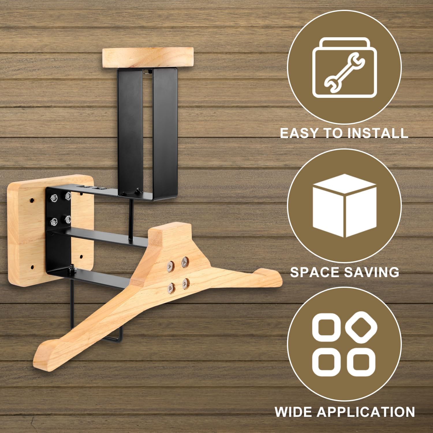 Woodworking Show - ​ Tempat Helm Sepeda Motor Gantungan