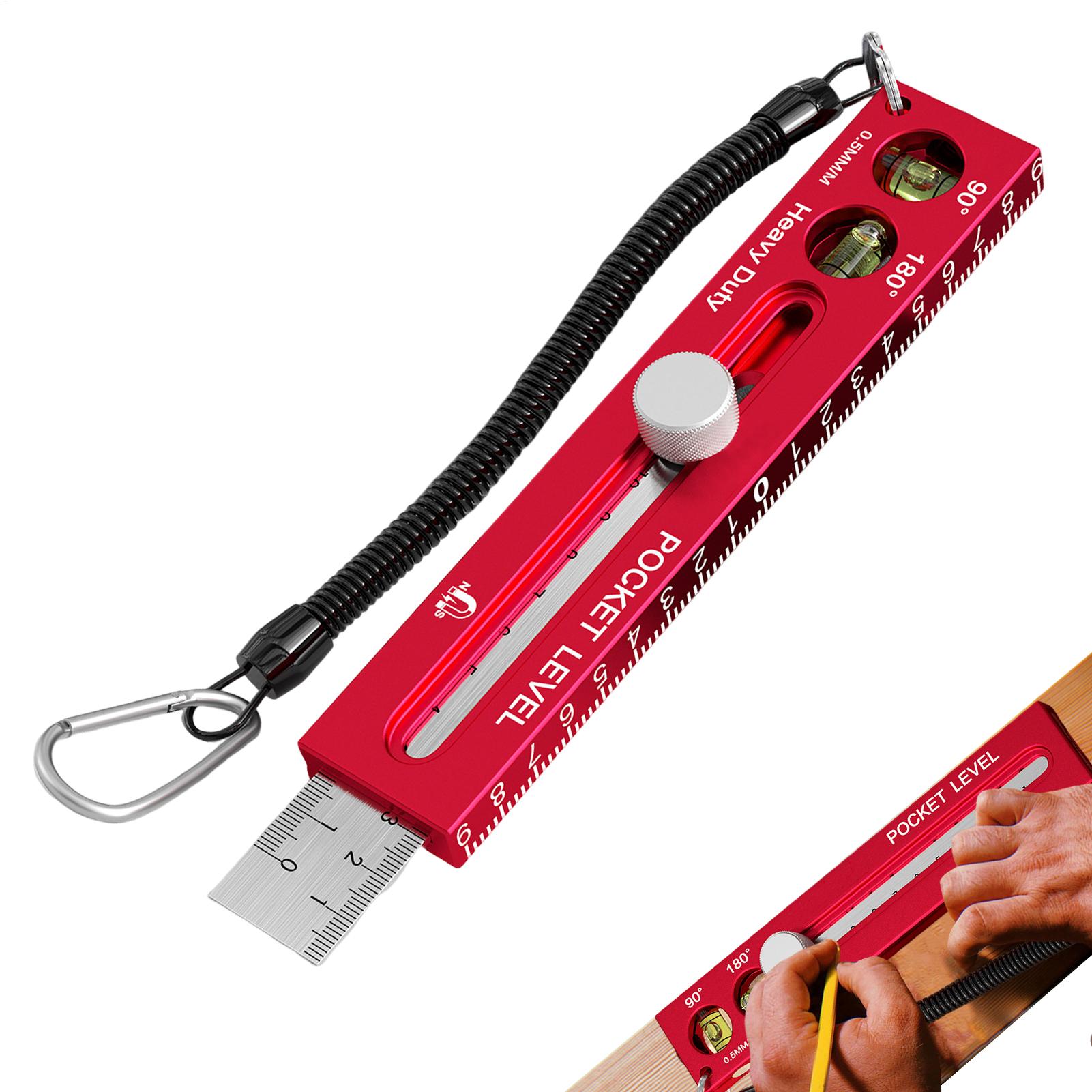 Woodworking Gauge - Alat Ukur Pertukangan Kayu Penggaris Magnetik