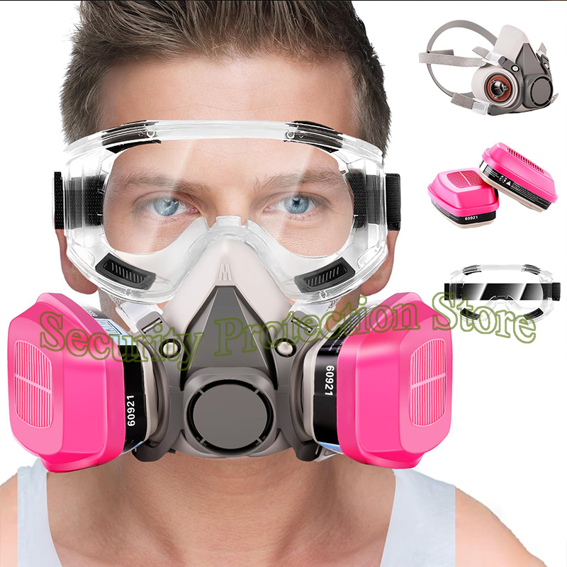 Woodworking Respirator - Masker Respirator 6200 untuk Bahan Kimia