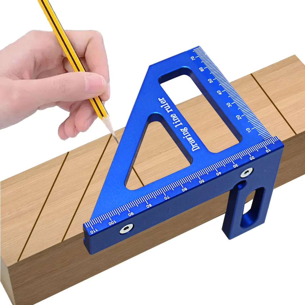 Woodworking For Engineers - Penggaris Segitiga Miter dari Aluminium Alloy,