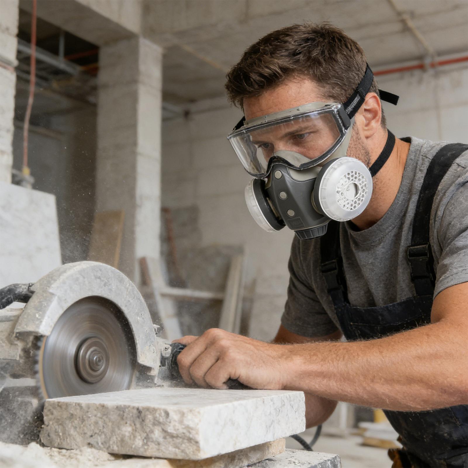 Masker Respirator Dengan Filte - Woodworking Respirator ulasan dan harga