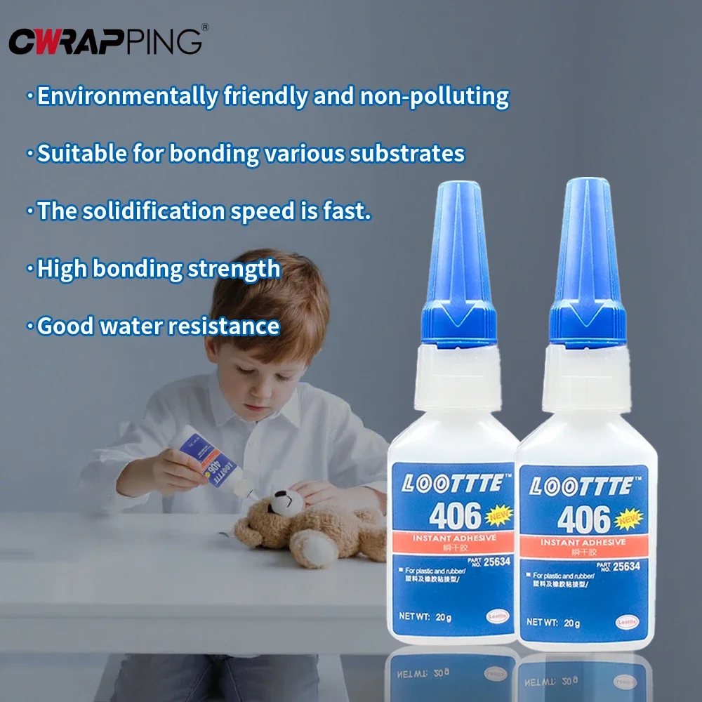 20Ml Loottte Lem Instan Perbai - Woodworking Quick Glue ulasan dan harga