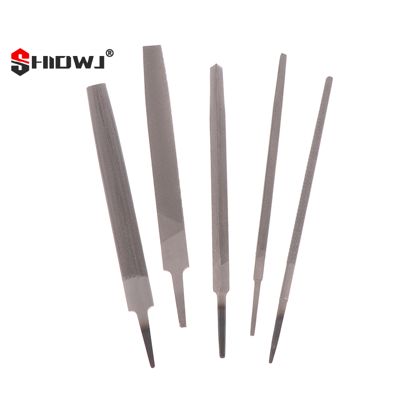 1/5 Buah Set Kikir Baja 6 Inci - Woodworking Files And Rasps ulasan dan harga