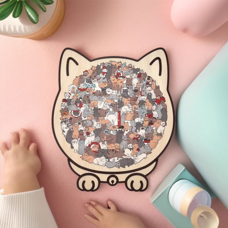 135-Piece Puzzle Kayu Bentuk K - Woodworking Jigsaw ulasan dan harga