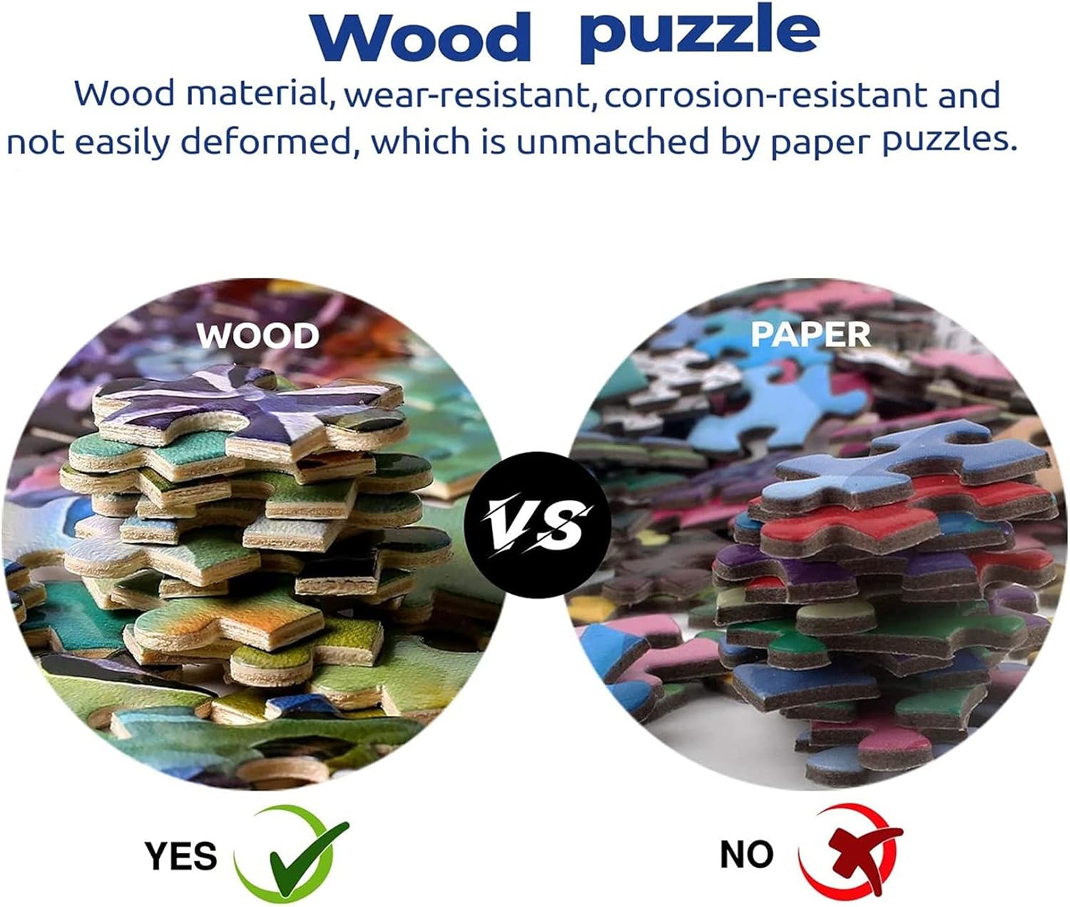 Stickey 500/300/120 Buah Puzzl - Woodworking Jigsaw ulasan dan harga