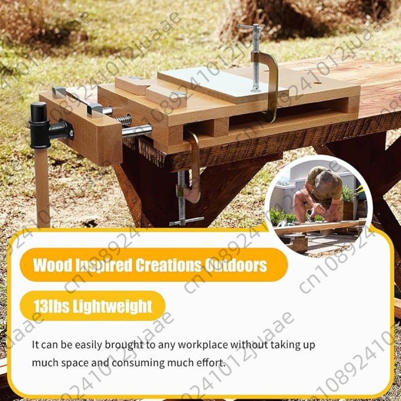Meja Kerja Kayu dengan Vise un - Woodworking Workbench ulasan dan harga