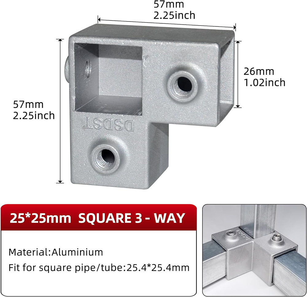 Konektor Tabung Persegi 20/25/ - Woodworking Youtube ulasan dan harga
