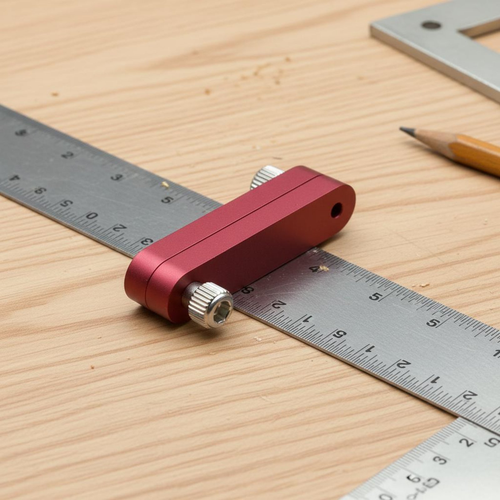 Pengatur Posisi Penggaris Tuka - Woodworking Gauge ulasan dan harga