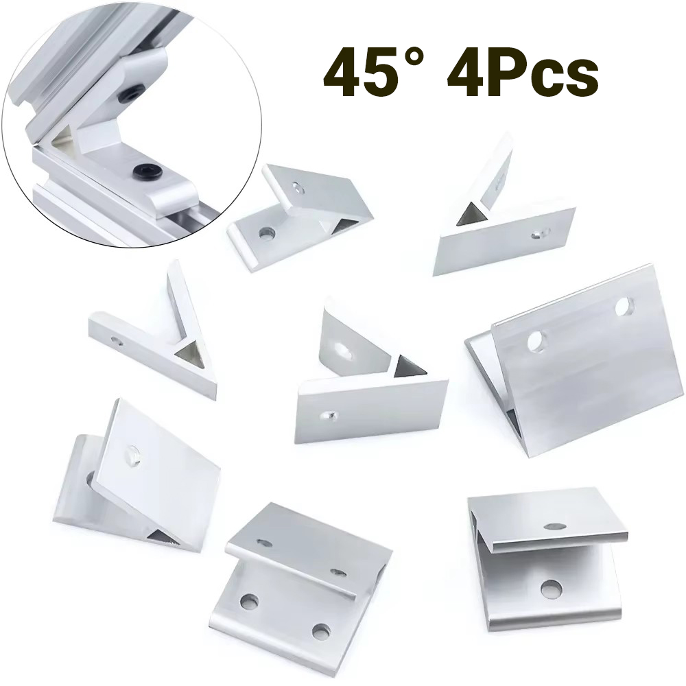4 Buah Braket Sudut Sudut 45 D - Woodworking Joints ulasan dan harga