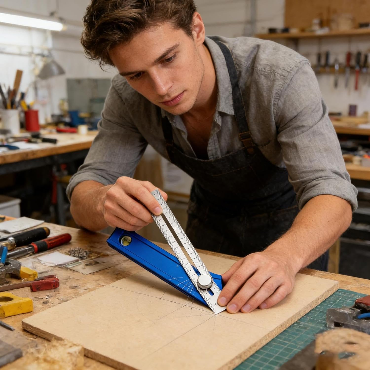 Alat Penanda Scriber, Pengukur - Woodworking Gauge ulasan dan harga