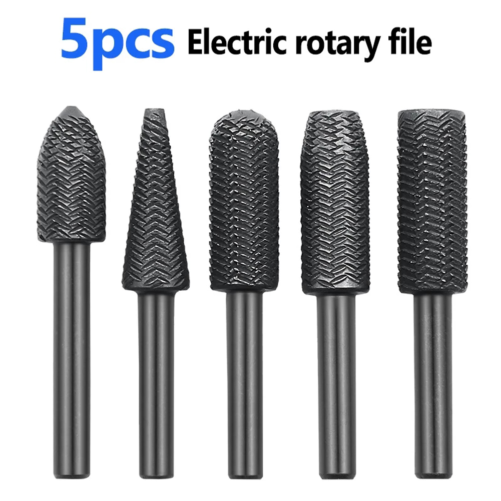 5 Buah Set Kikir Putar Potong  - Woodworking Files And Rasps ulasan dan harga