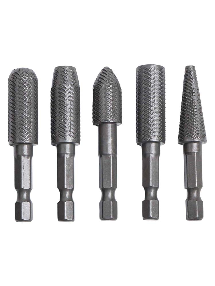 5 Buah Parutan Putar 1/4 Inci  - Woodworking Files And Rasps ulasan dan harga