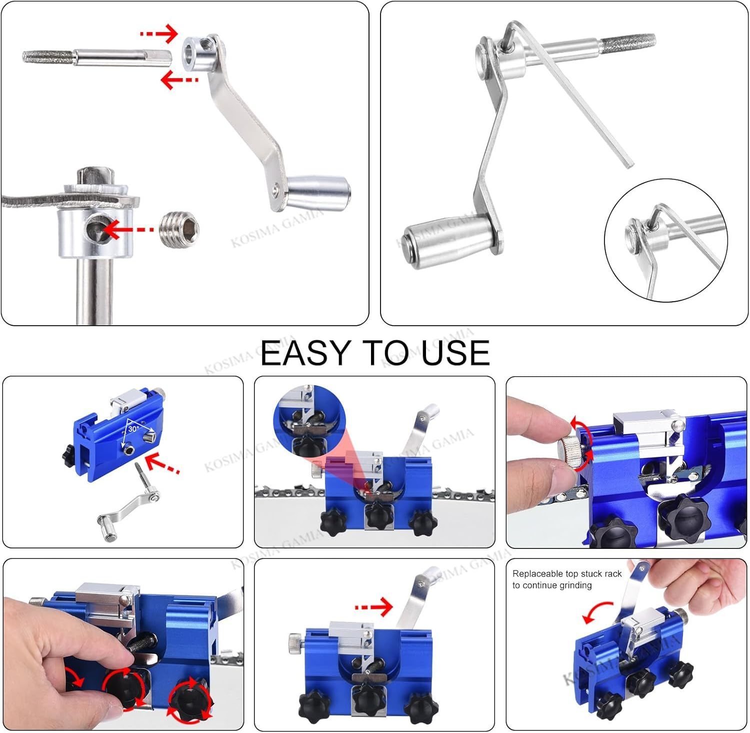 Alat Pengasah Mata Gergaji Ran - Woodworking Jigsaw ulasan dan harga