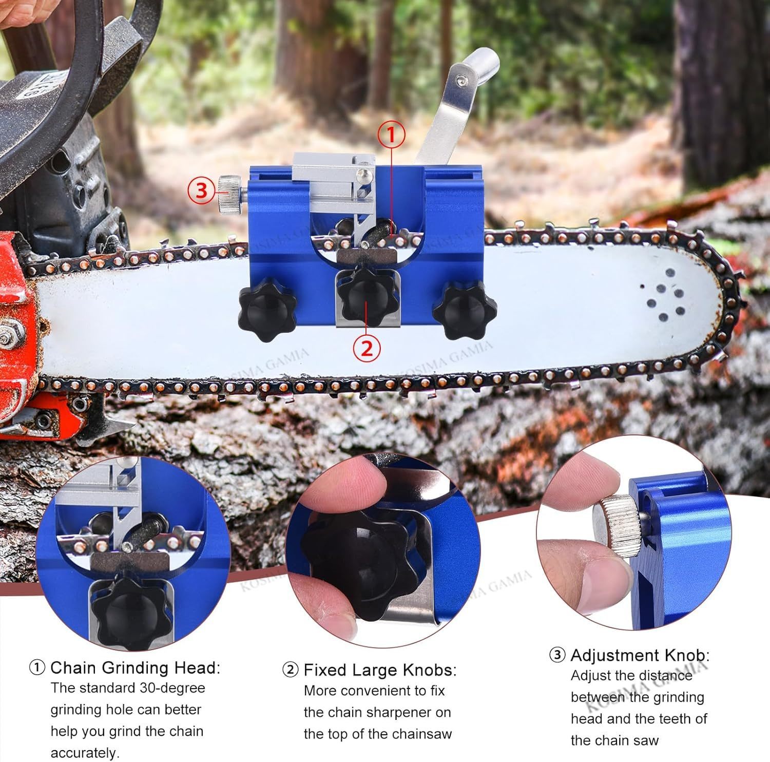 Alat Pengasah Mata Gergaji Ran - Woodworking Jigsaw ulasan dan harga
