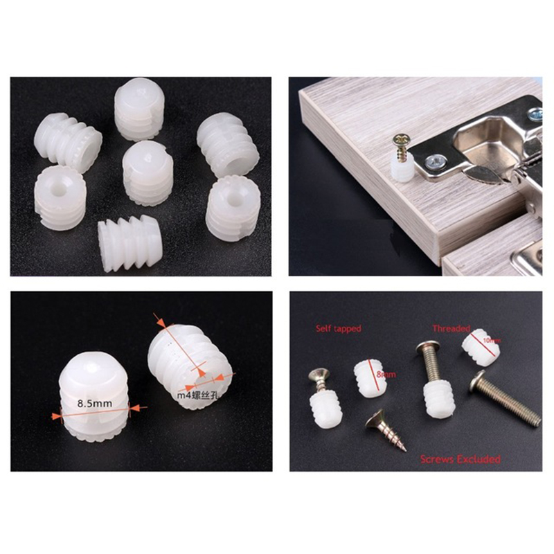 1000 Buah/Banyak M4 Nilon Nut  - Woodworking Youtube ulasan dan harga