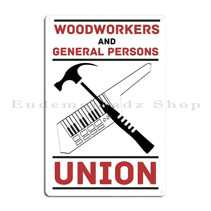 Poster Plakat Logam Serikat Pe - Woodworking Union ulasan dan harga