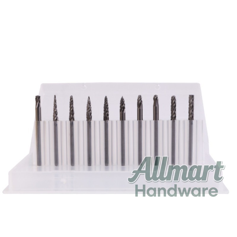 10PCS Set Mata Bor Kayu Karbid - Woodworking Kits ulasan dan harga
