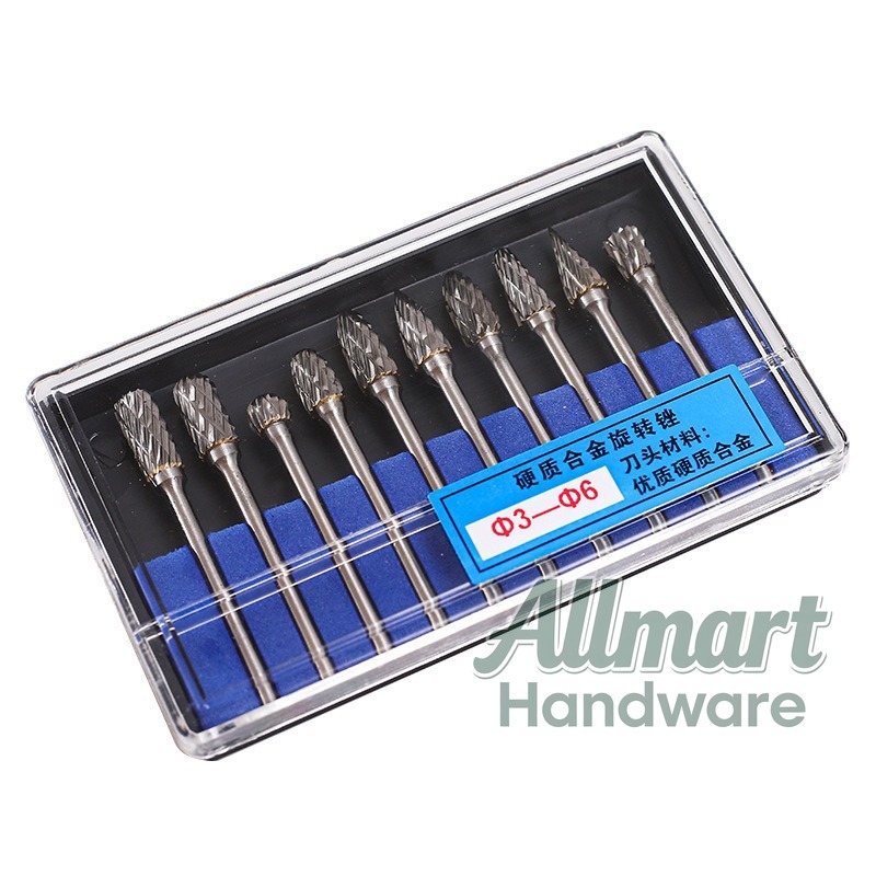 10PCS Set Mata Bor Kayu Karbid - Woodworking Kits ulasan dan harga