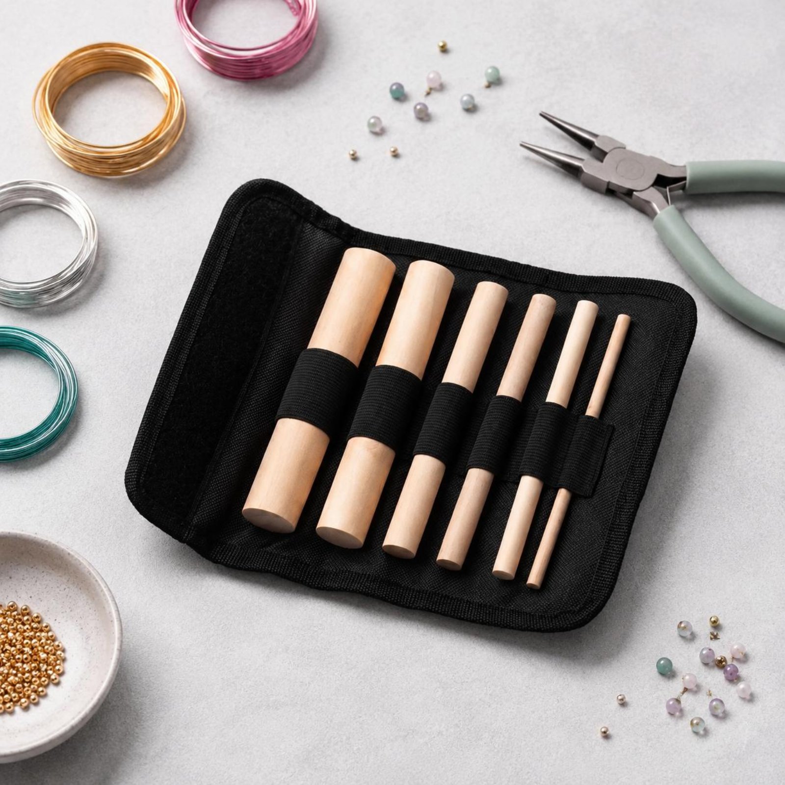 6 Buah Mandrel Pembentuk Kawat - Woodworking Kits ulasan dan harga
