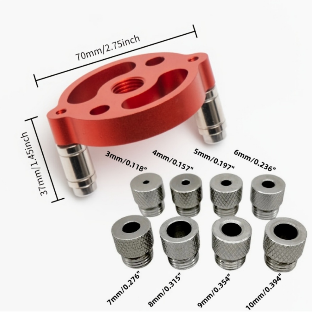 Jig Dowel Self Centering dari  - Woodworking Joints ulasan dan harga