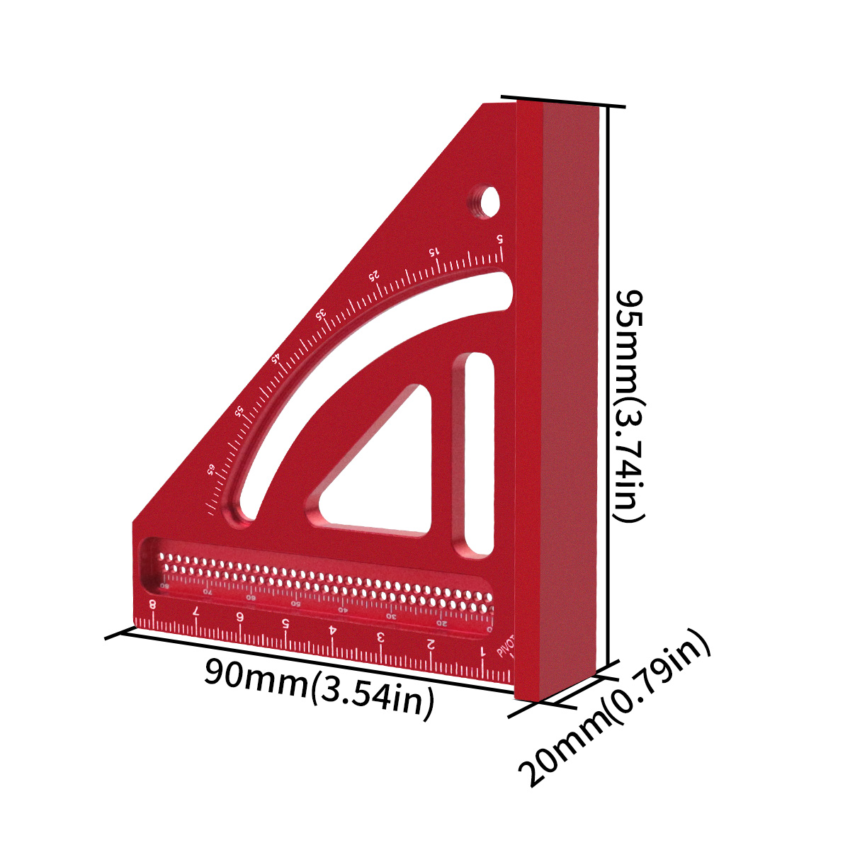 Penggaris pengukur Multi sudut - Woodworking For Engineers ulasan dan harga