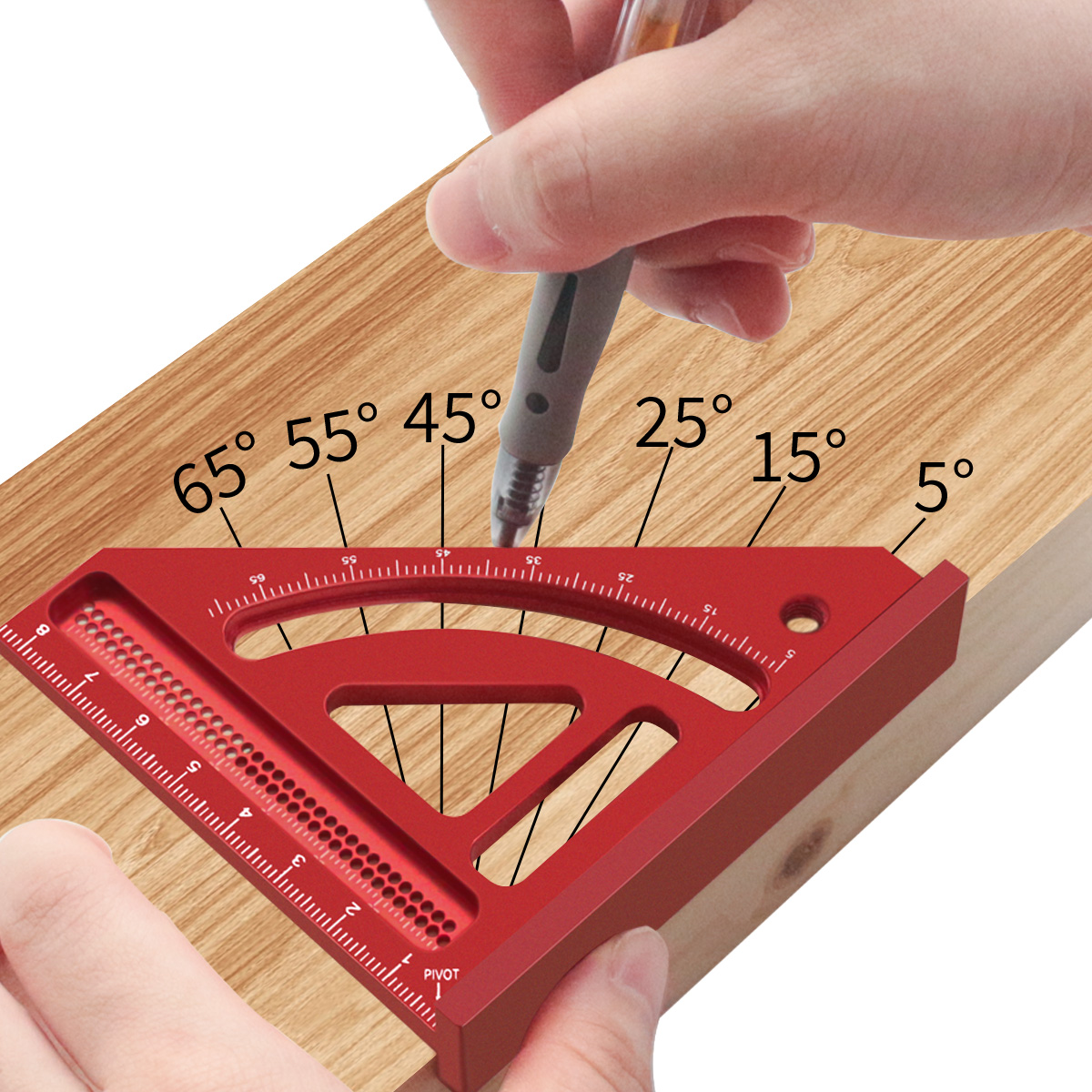 Penggaris pengukur Multi sudut - Woodworking For Engineers ulasan dan harga