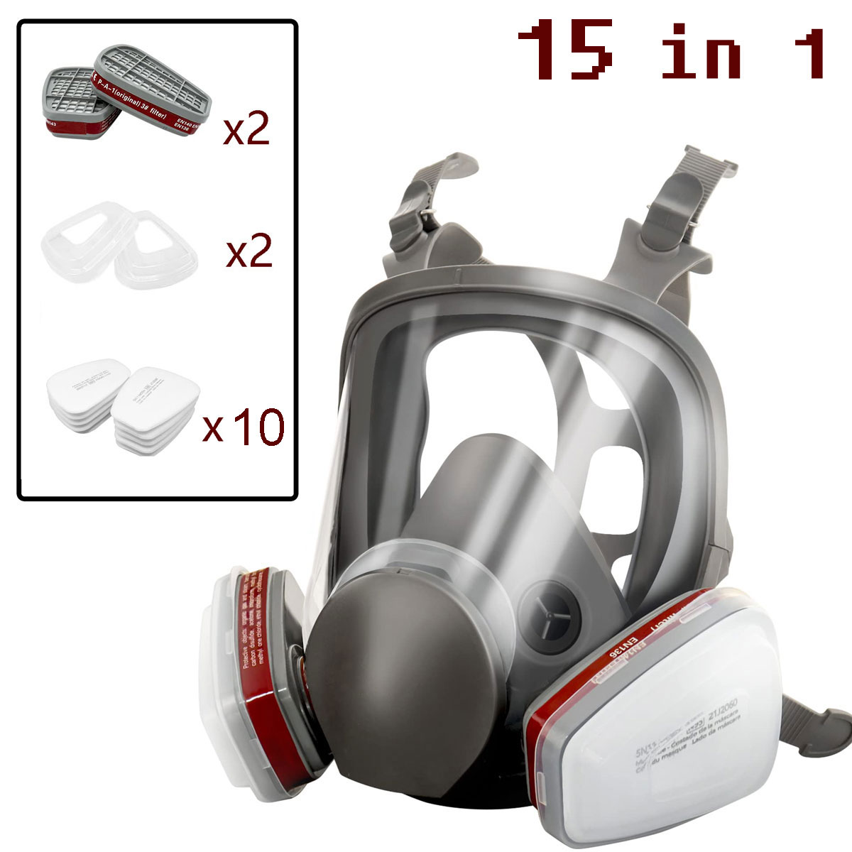 Dikirim Dari AS 6800 Masker Ga - Woodworking Respirator ulasan dan harga