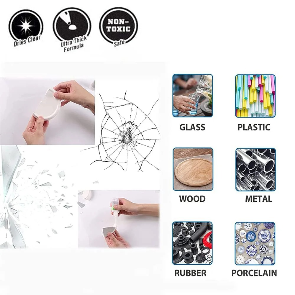 3 paket lem super perekat loga - Woodworking Quick Glue ulasan dan harga