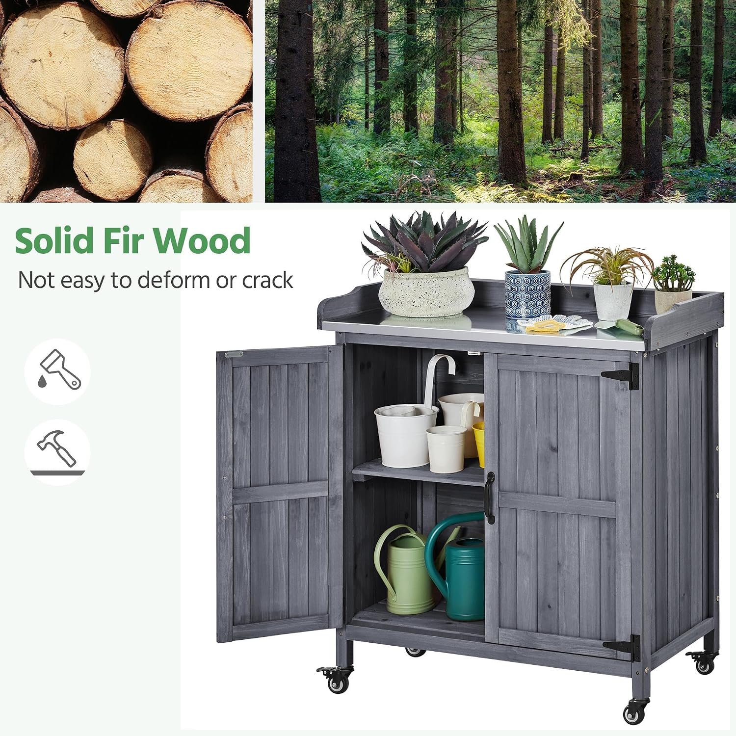 Meja Kerja Penanaman Kayu untu - Woodworking Workbench ulasan dan harga