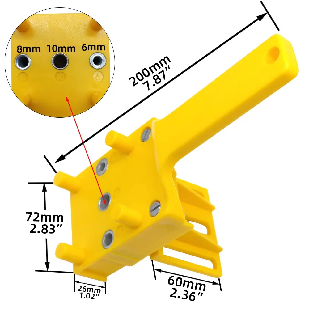 Pekerjaan kayu Dowel Jig cocok - Woodworking Jigsaw ulasan dan harga