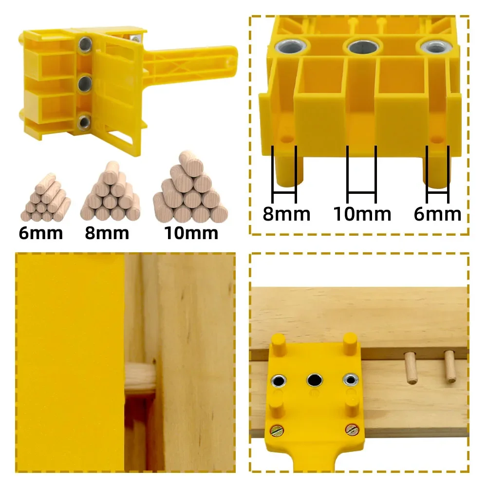 Pekerjaan kayu Dowel Jig cocok - Woodworking Jigsaw ulasan dan harga