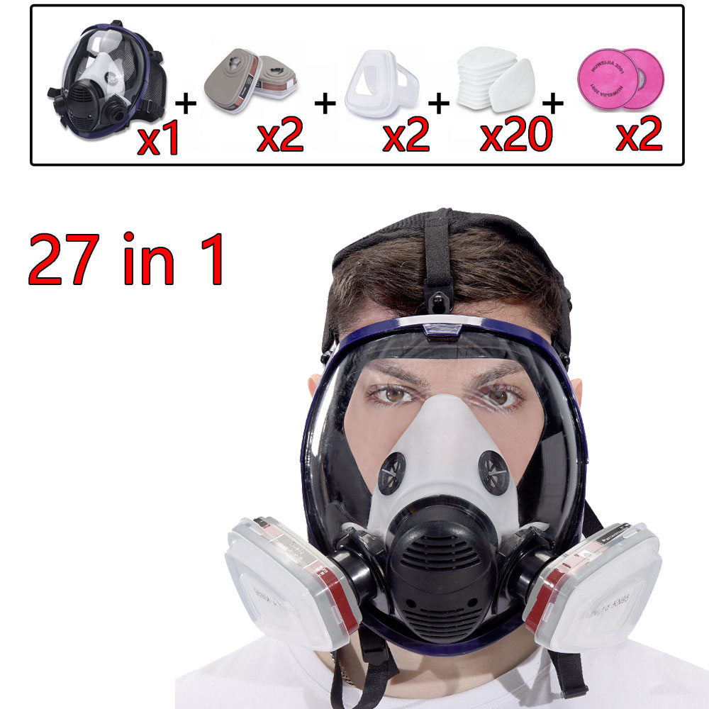 Respirator Wajah Penuh Ukuran  - Woodworking Respirator ulasan dan harga
