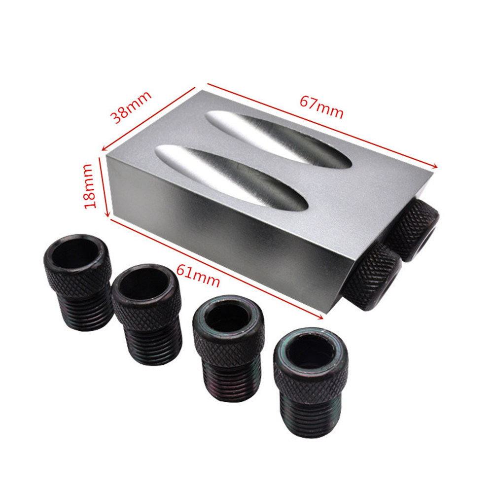 34pcs Set Bor Lubang Miring 15 - Woodworking Joints ulasan dan harga