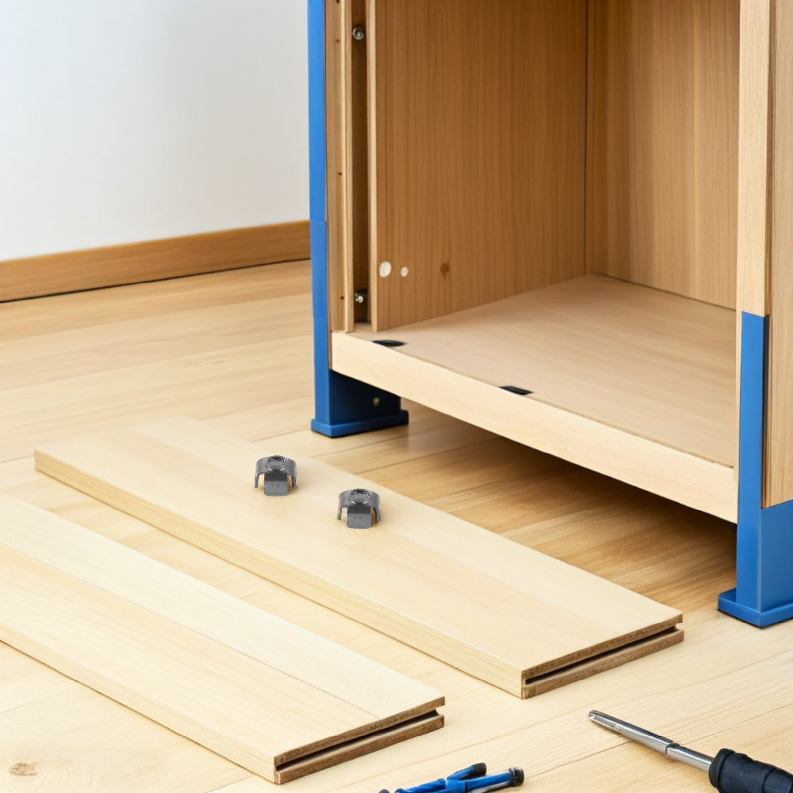 200 Buah M6 Mur Sisipan Beruli - Woodworking Youtube ulasan dan harga