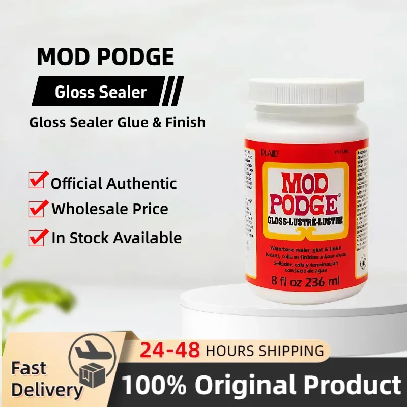 Mod Podge Gloss Sealer Lem Sel - Woodworking Quick Glue ulasan dan harga