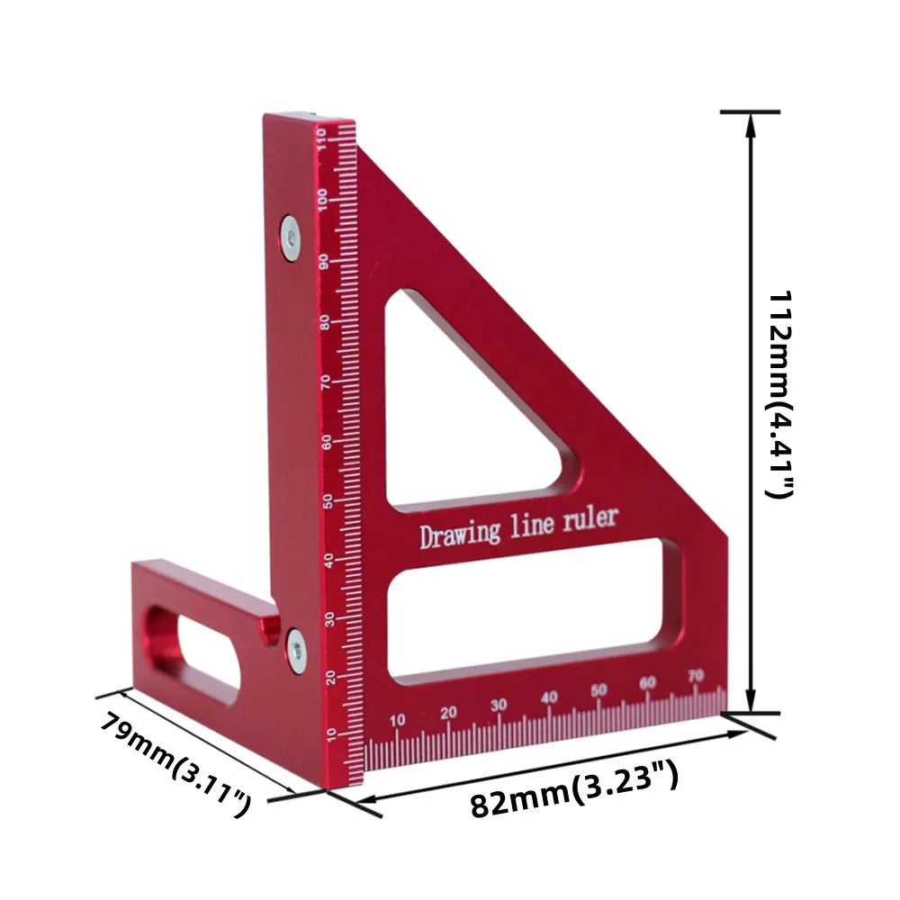 Penggaris Segitiga Miter dari  - Woodworking For Engineers ulasan dan harga