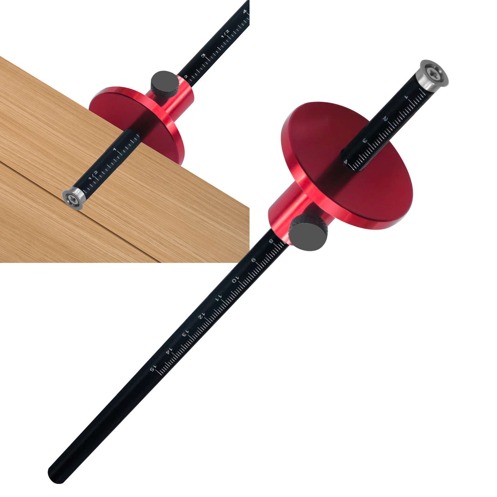 Alat Penanda Kayu Model Roda E - Woodworking Gauge ulasan dan harga